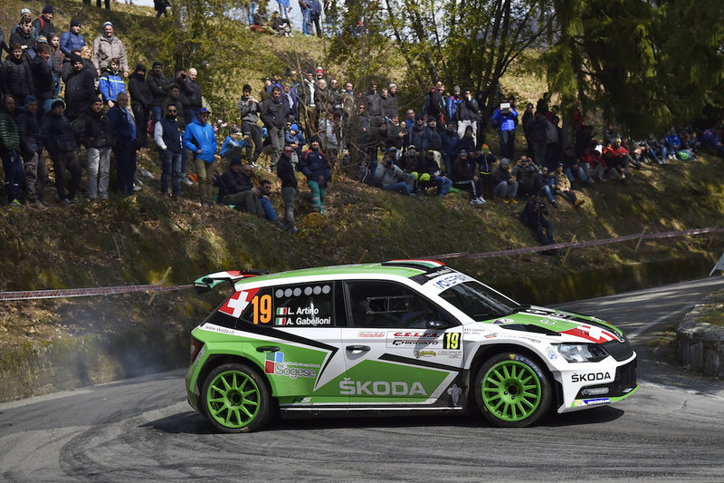 65° Rallye Sanremo, Luca Artino si ritira per un malore del copilota