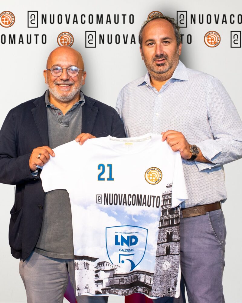 Futsal Pistoia, Nuova Comauto è il nuovo main sponsor
