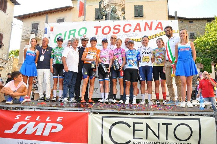 Giro della Toscana Femminile 2024 premiazione