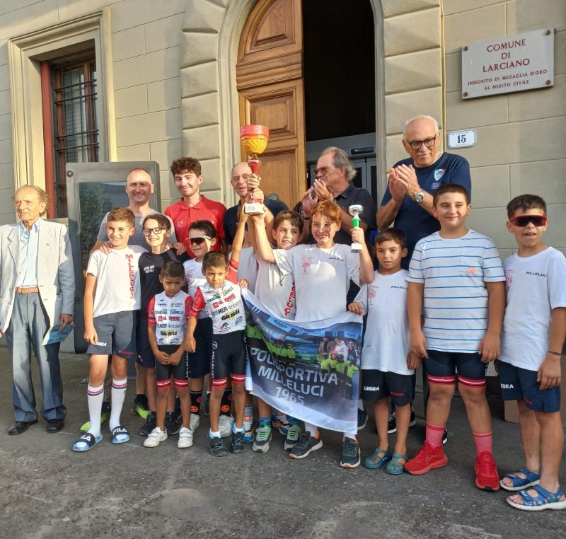 Giovanissimi Milleluci titolo provinciale Larciano 2025